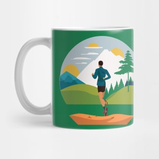 outdoor trail running Mug